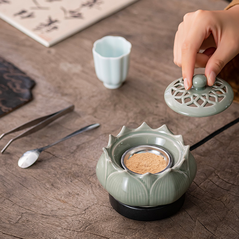 Ceramic Oil Burner - Ceramiczny Elektroniczny Podgrzewacz do Kadzideł Regulowana