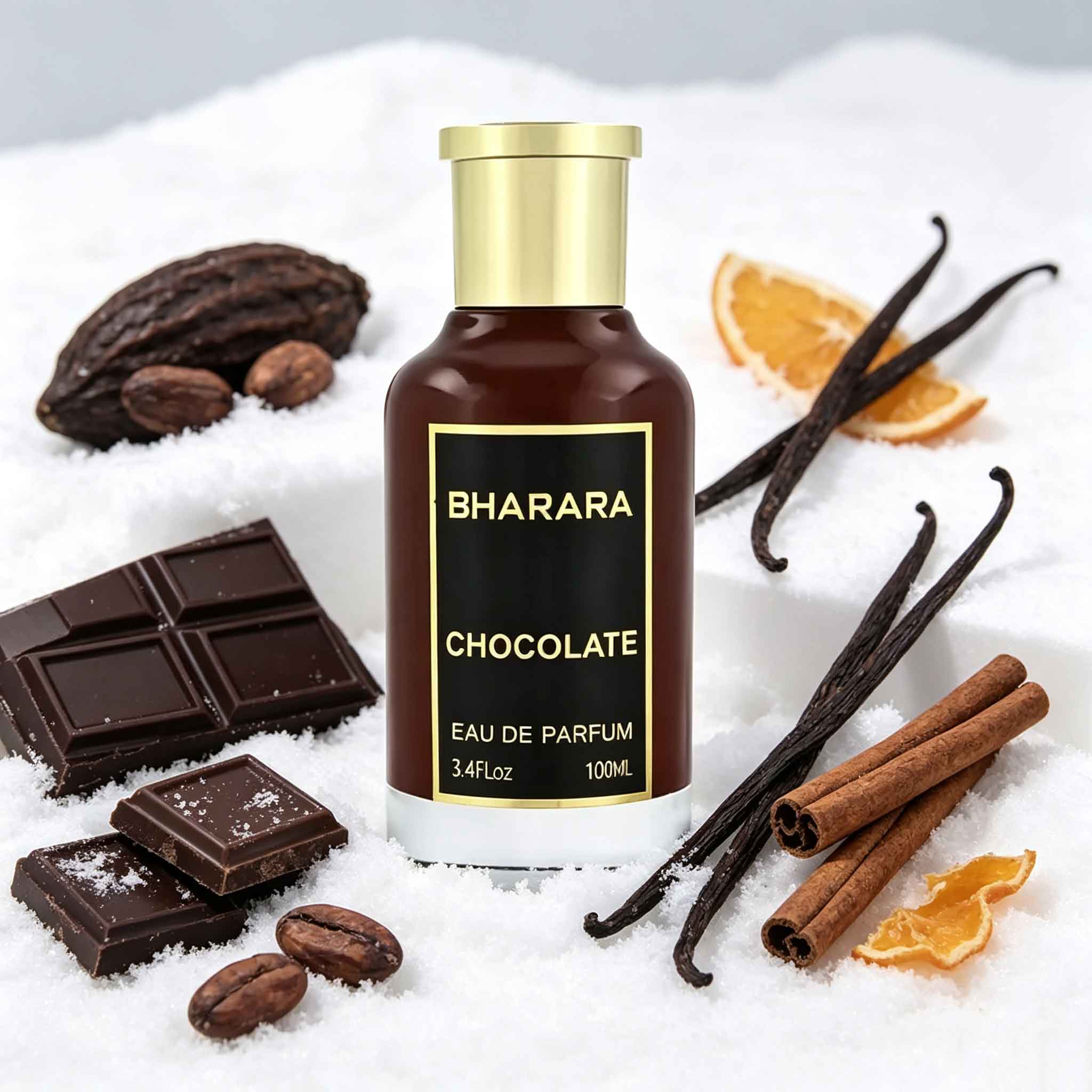 Home Fragrance That Lasts Long - Bharara Chocolate Long-Lasting EDP, bogaty, wielowarstwowy,