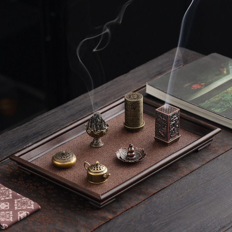 Kwadratowy pionowy palnik do k – Incense Cone Holder recenzja i cena