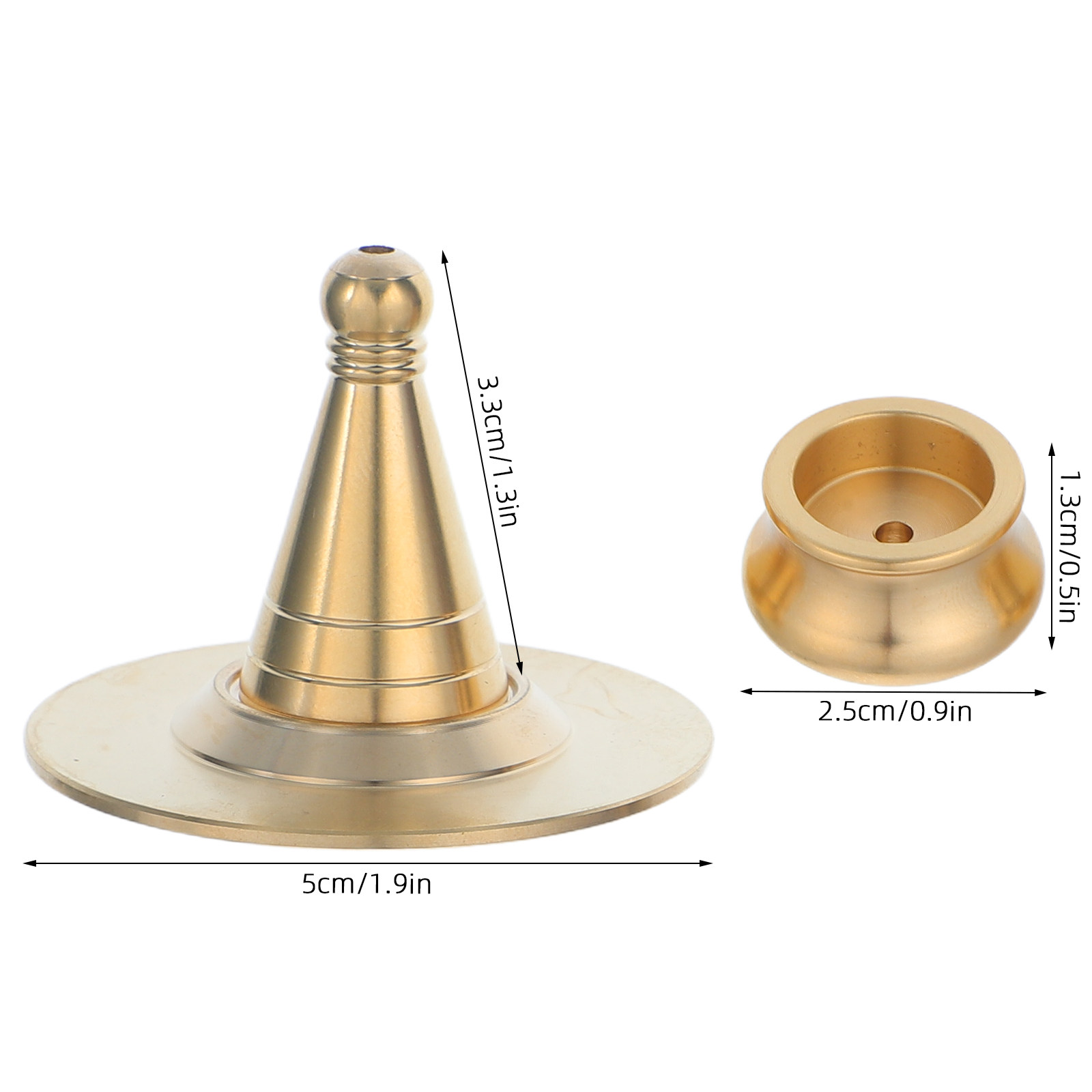 1 zestaw form do stożków zapac – Incense Cone Holder recenzja i cena