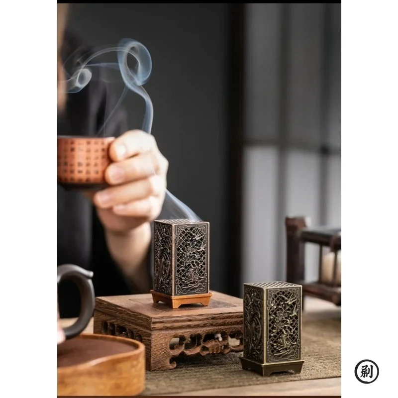 Kwadratowy pionowy palnik do k – Incense Cone Holder recenzja i cena
