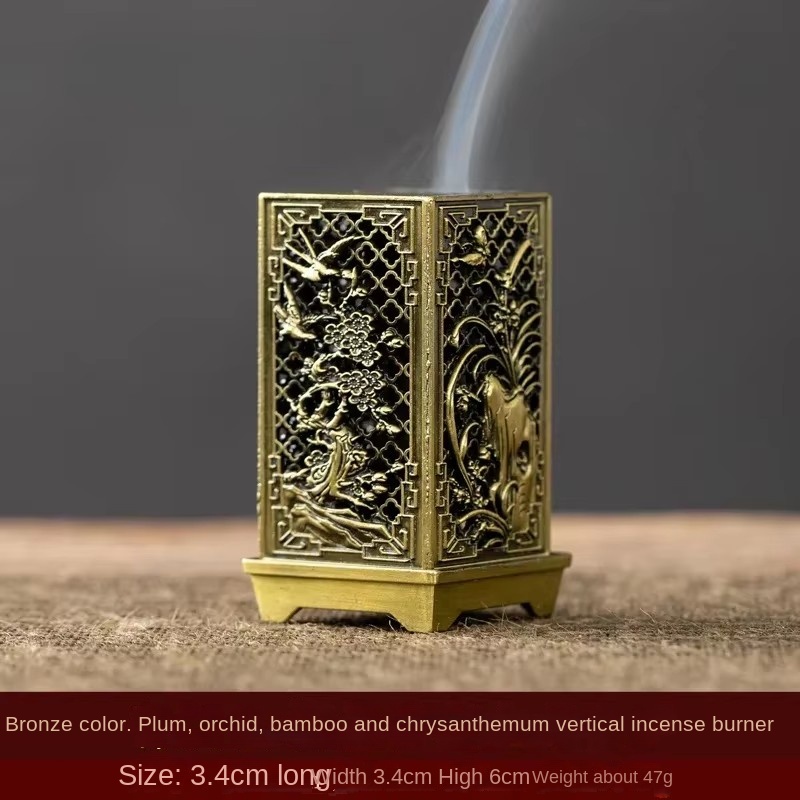 Kwadratowy pionowy palnik do k – Incense Cone Holder recenzja i cena