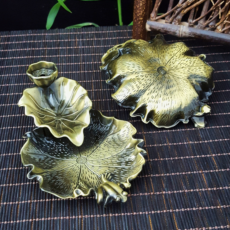 Duża Metalowa Żaba lub Ryba Wo – Incense Cone Holder recenzja i cena