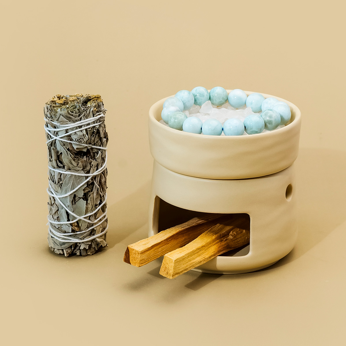 1 zestaw naturalnych kamieni a – Ceramic Oil Burner recenzja i cena