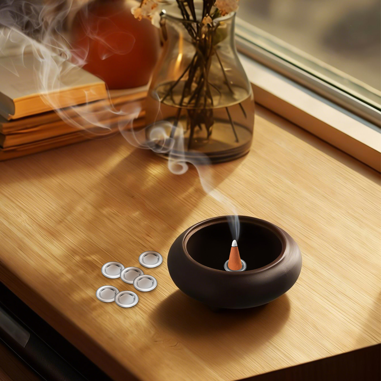 20 szt. metalowych podstawek n – Incense Cone Holder recenzja i cena